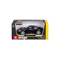 Bburago - Auta HOBBY, Porsche 911 Carrera S, černá, 1:24
