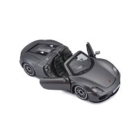 Bburago - Auta HOBBY, Porsche 918 Spyder, šedá metalíza, 1:24