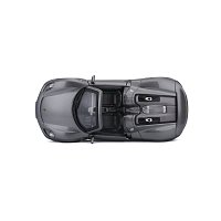 Bburago - Auta HOBBY, Porsche 918 Spyder, šedá metalíza, 1:24