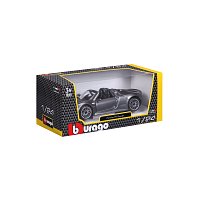 Bburago - Auta HOBBY, Porsche 918 Spyder, šedá metalíza, 1:24