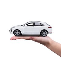 Bburago - Auta HOBBY, Porsche Macan, bílá, 1:24