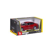 Bburago - Auta HOBBY, Alfa Romeo Giulia, červená metalíza, 1:24