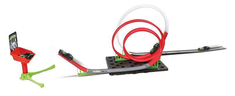 Bburago - GoGEARS EXTREME, Loop set - SuperSonic Launch dráha 3v1 s autíčkem