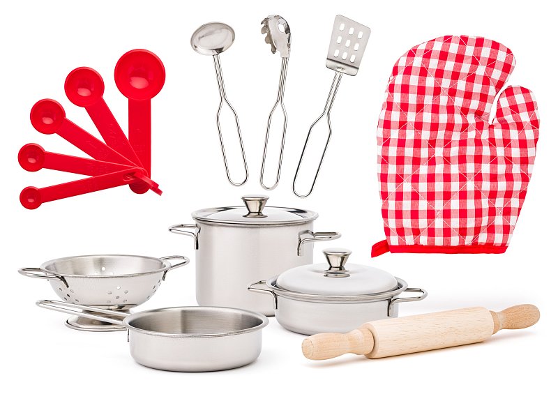 Kuchyňské nádobí mini, sada 12ks