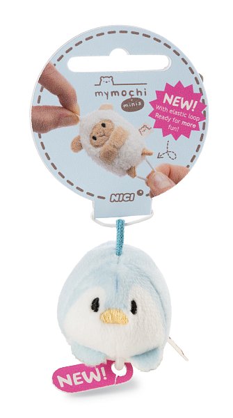 NICI přívěsek MyMochi Tučňák Waddle 5cm, ležící
