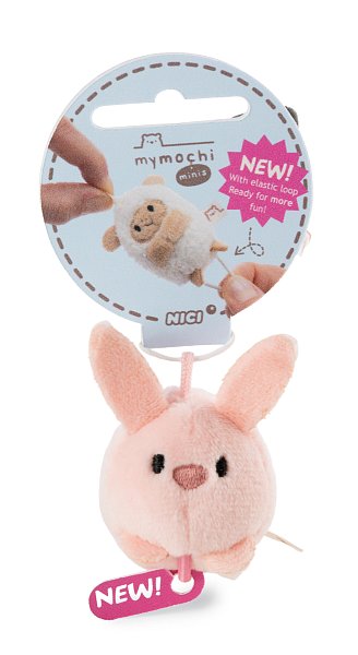 NICI přívěsek MyMochi Králíček Pibu 5cm, ležící
