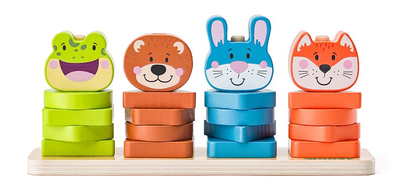 Navlékací tvary - Lesní zvířata