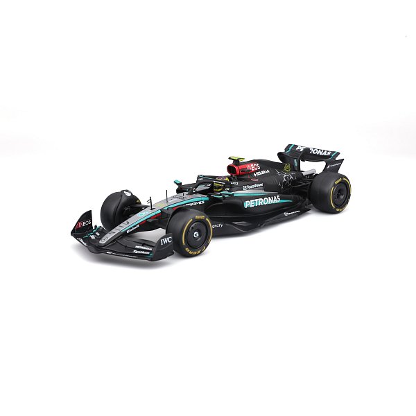 Bburago - RACING MODEL KIT, Formule Mercedes-AMG Petronas W15 (2024), #44 Lewis Hamilton, 1:24