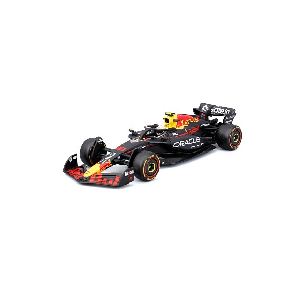 Bburago - RACE F1 v dekorativním boxu, Oracle Red Bull Racing RB21 (2025), #22 Yuki Tsunoda, 1:43