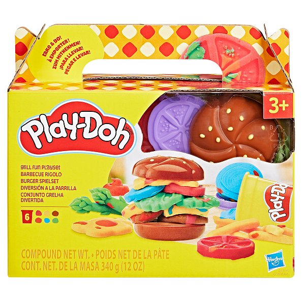 HASBRO - Play-Doh malé lahůdky, hamburger