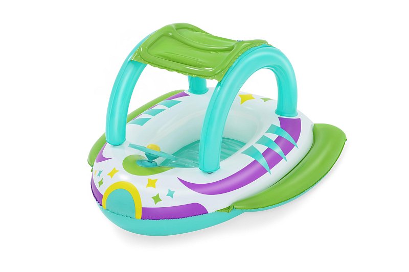 Dětský nafukovací člun se stříškou Space Splash™