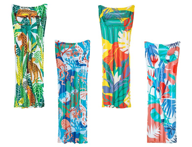 Nafukovací lehátko Fashion 170 x 54 x 15 cm, assort