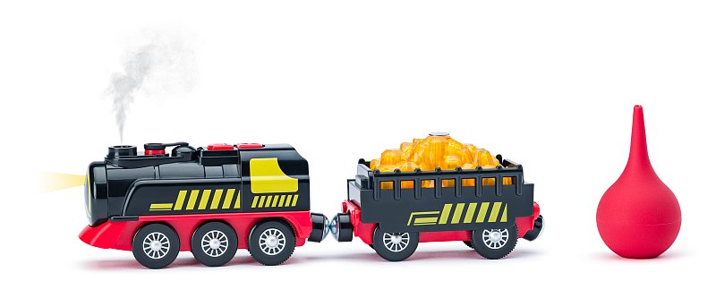 Elektrická mašinka s párou