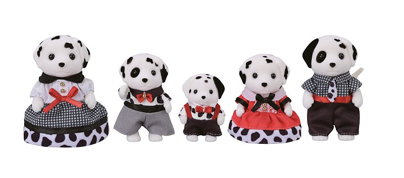 Rodina dalmatinů - slavnostní sada ke 40. výročí