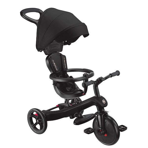 Tříkolka Globber Explorer Trike 4v1, černá
