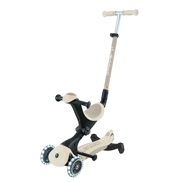 Koloběžka GO UP DELUXE 360° LIGHTS ECOLOGIC  3v1, coconut