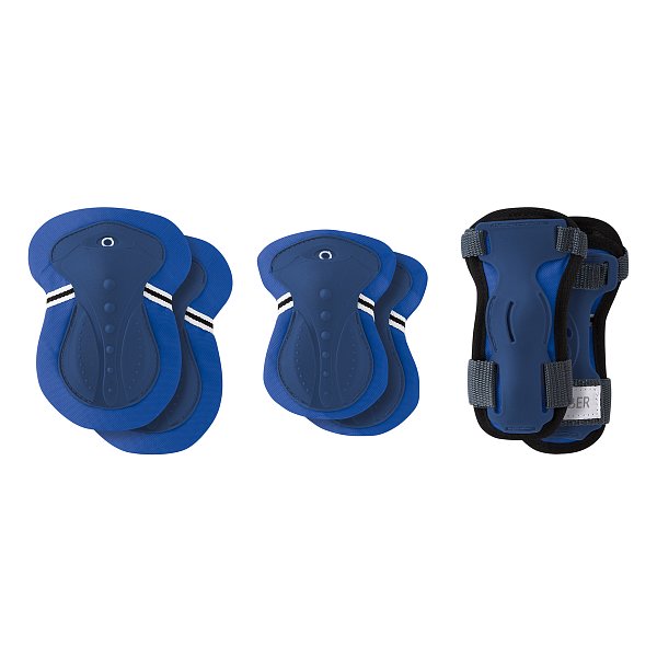 Sada chráničů 3v1 PROTECTIVE JUNIOR SET XS, námořnická modrá