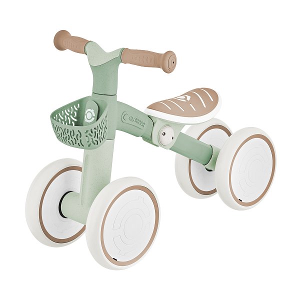 Odrážedlo pro nejmenší LEARNING BIKE ECOLOGIC, pistachio