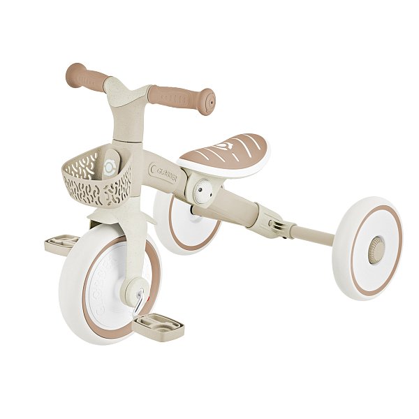 Tříkolka LEARNING TRIKE 2v1 PLUS ECOLOGIC, coconut