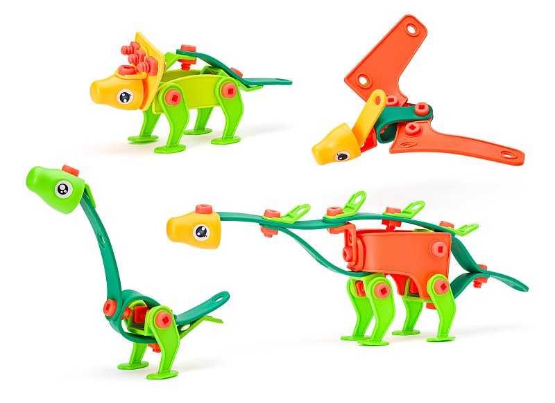MERKUR JUNIOR - Stavebnice Dino 4v1