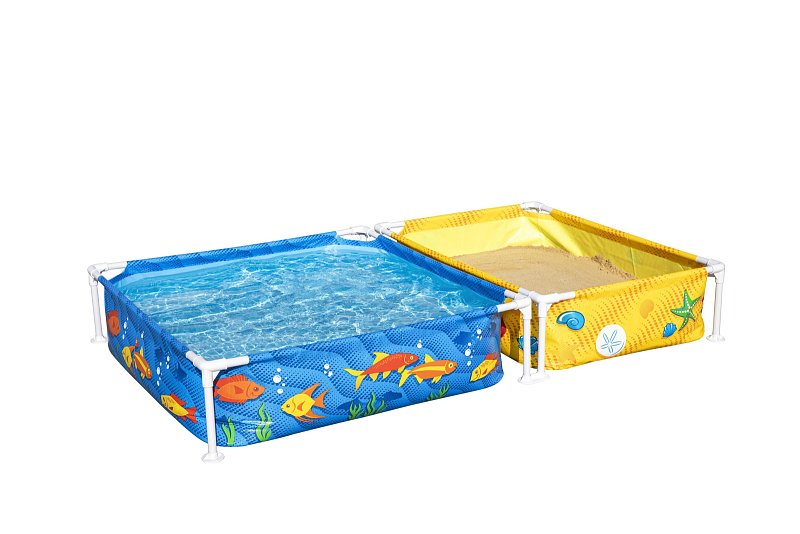 Set dětský bazén a pískoviště - 30,5 x 213 x 122 cm