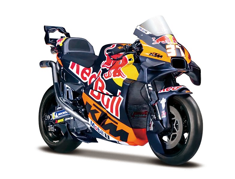 Maisto - GP Racing - Red Bull KTM Factory Racing 2025, #37 Pedro Acosta, 1:18