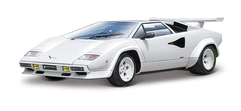 Maisto - Speed Icon - Lamborghini Countach (Classic), bílá, 1:64