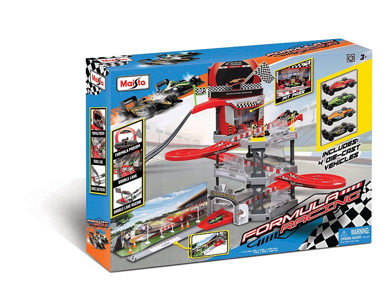 Maisto - Závodní autodráha 3 ´´ Formula Racing Playset