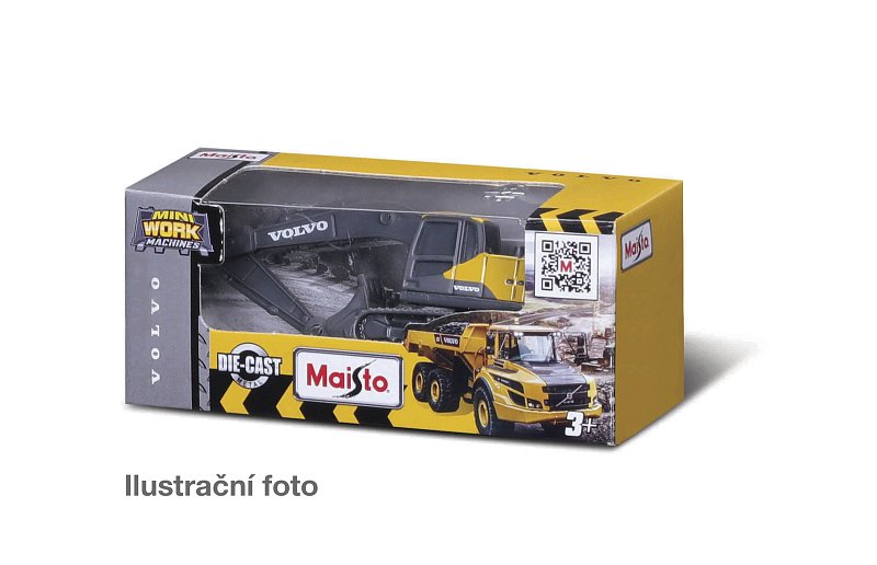 Maisto - Volvo Mini Work Machines -  window box, assort