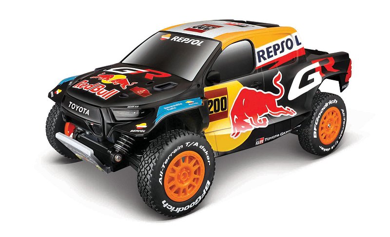 Maisto Tech RC - 2025 Toyota TGR DKR Hilux T1 - Red Bull, 2.4 GHz , 1:14