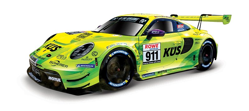 Maisto RC - ENDURANCE RACER - Porche 911 GT3 R - 2,4 GHz, zelená, 1:24