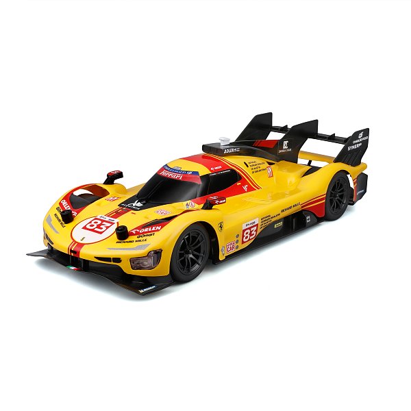 Maisto RC -  FERRARI 499P (2024) se světly - 2,4 GHz, žlutá, 1:16