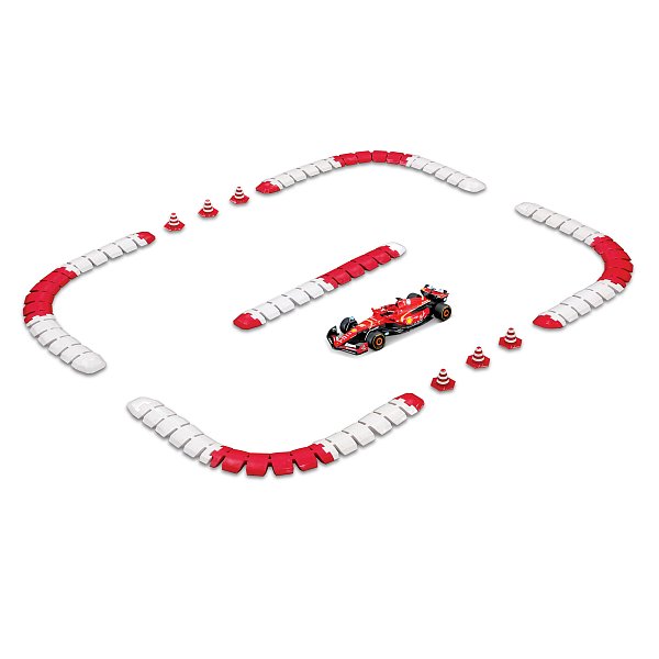 Maisto RC - Formule Ferrari SF-24 - #16 Charles Leclerc + závodní trať, 1:41
