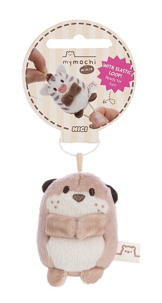 NICI MyMochi přívěsek Vydra Jiro 5 cm