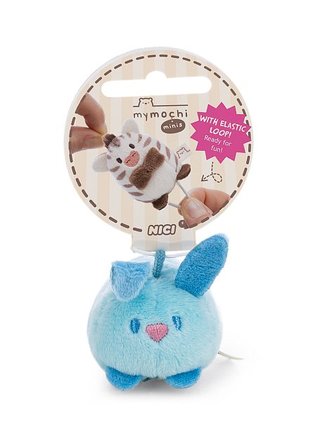 NICI MyMochi přívěsek Zajíček Pibu 5 cm, ležící