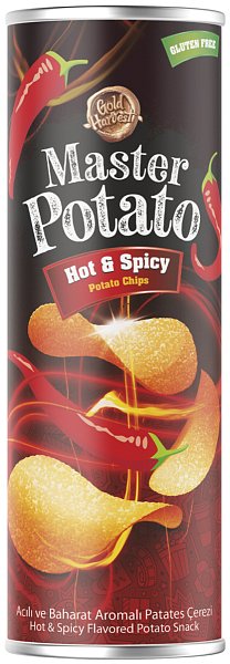 Master Potato – snack Hot & Spicy, 160 g