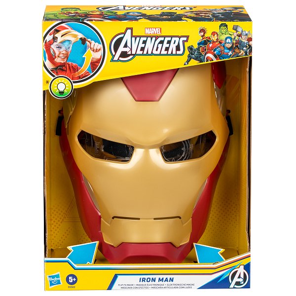 HASBRO - Avengers Maska Iron Man FLIP FX