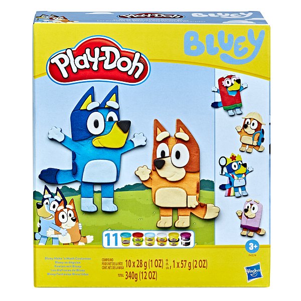 HASBRO - Play-Doh kreativní sada BLUEY - kostýmy