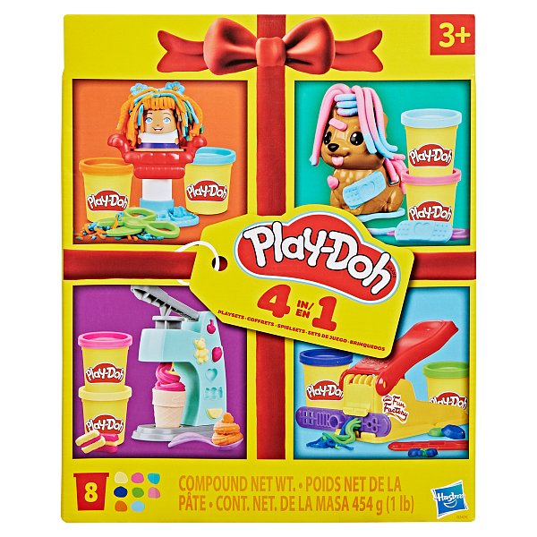 HASBRO - Play-Doh Dárková sada 4 v 1