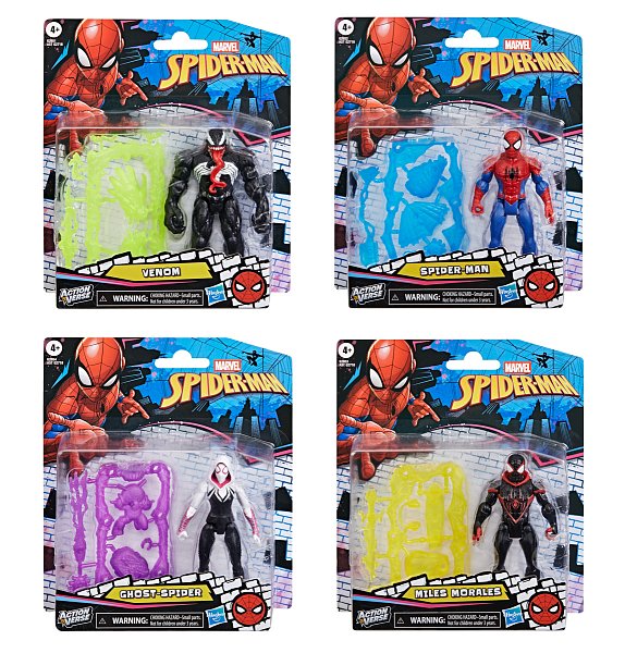 HASBRO - Spider-Man ActionVerse figurka s příslušenstvím, assort