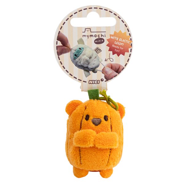 NICI přívěsek MyMochi Medvídek Nomo dýně, 5 cm