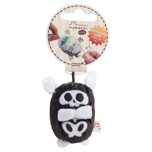 NICI přívěsek MyMochi Zajíček Piboo kostlivec, 5 cm