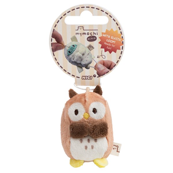 NICI přívěsek MyMochi Sova Hoo, 5 cm