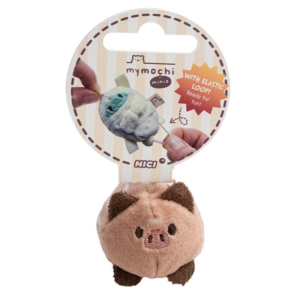 NICI přívěsek MyMochi Divočák selátko Tuff, 5 cm