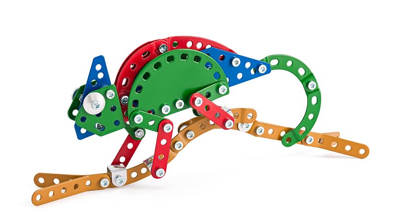 Merkur - ZOO - Chameleon, 119 pcs