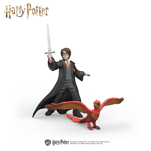 Harry Potter - Harry & Fawkes s mečem