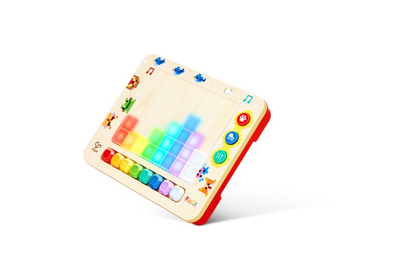 Mini pixel piano Pixelz se světelnými a zvukovými efekty