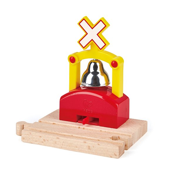 Kolejnice s automatickým zvonkem