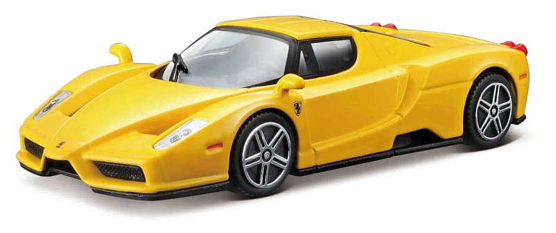 Bburago - RACE+PLAY, Enzo Ferrari, žlutá, 1:43