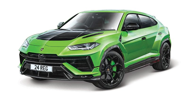 Bburago - STREET FIRE, Lamborghini Urus Performante, perleťově zelená, 1:43